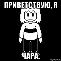 приветствую, я чара.