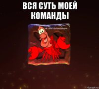 вся суть моей команды 