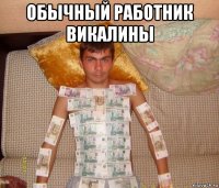 обычный работник викалины 