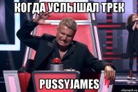 когда услышал трек pussyjames