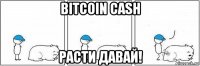 bitcoin cash расти давай!