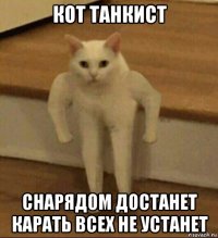 кот танкист снарядом достанет карать всех не устанет