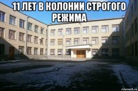 11 лет в колонии строгого режима 