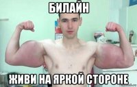 билайн живи на яркой стороне