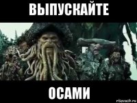 выпускайте осами