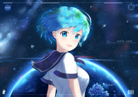 Создать мем Earth-chan
