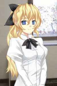 Создать мем Katawa shoujo