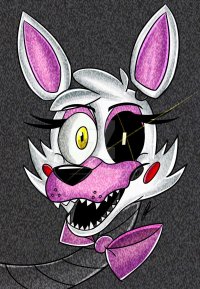 Создать мем Mangle Меньгл ФНАФ FNAF