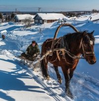 Создать мем Зима