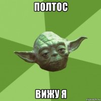 полтос вижу я