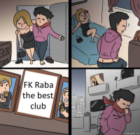 FK Raba the best club