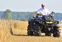 Лукашенко на квадроцикле