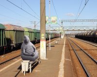 Ждун на станции