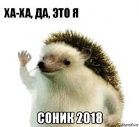  cоник 2018