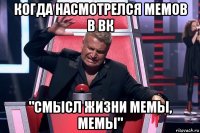 когда насмотрелся мемов в вк "смысл жизни мемы, мемы"