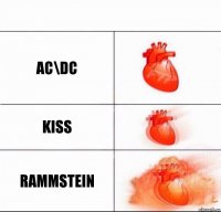 AC\DC KISS RAMMSTEIN