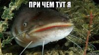 при чем тут я 
