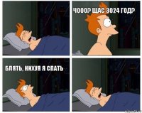  ЧООО? щас 3024 год? блять, нихуя я спать 