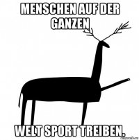 menschen auf der ganzen welt sport treiben.