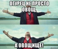 огурец не просто овощ, а овощище!