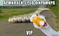 армия хейтеров фирамира vip