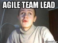 agile team lead 