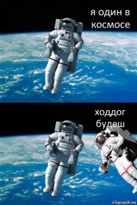 я один в космосе ходдог будеш