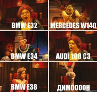 Bmw E32 Mercedes W140 Bmw E34 Audi 100 c3 Bmw e38 ДИМООООН