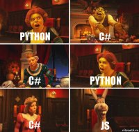 Python C# C# Python C# JS