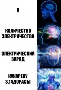 q Количество электричества Электрический заряд Кукареку 3,14дорасы