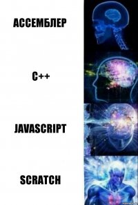Ассемблер С++ Javascript Scratch