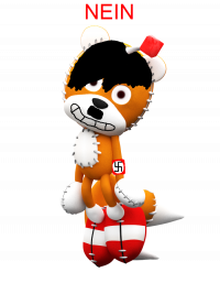 Hitler Tails Doll