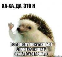  по поводу покупки бот спамера пишите @chatcyberpirate