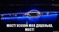 мост! усохни моя душенька, мост!