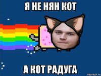 я не нян кот а кот радуга