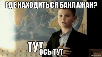 где находиться баклажан? ось тут