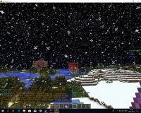 MINECRAFT снег