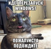 идёт перезапуск windows7 пожалуйста подождите