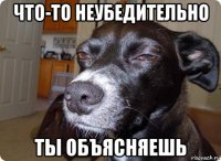 что-то неубедительно ты объясняешь