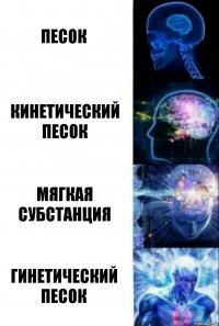 Песок Кинетический песок Мягкая субстанция Гинетический песок