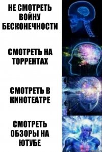 Не смотреть войну бесконечности смотреть на торрентах Смотреть в кинотеатре смотреть обзоры на ютубе