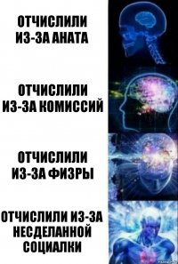 ОТЧИСЛИЛИ ИЗ-ЗА АНАТА ОТЧИСЛИЛИ ИЗ-ЗА КОМИССИЙ ОТЧИСЛИЛИ ИЗ-ЗА ФИЗРЫ ОТЧИСЛИЛИ ИЗ-ЗА НЕСДЕЛАННОЙ СОЦИАЛКИ