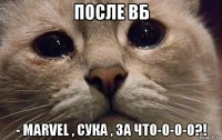 после вб - marvel , сука , за что-о-о-о?!