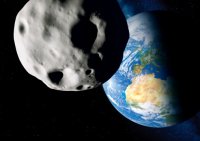 The asteroid flew into to the earth february 1