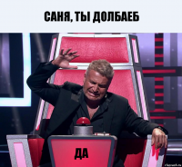 Саня, ты долбаеб да