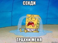сенди трахни меня