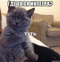 где твоя интегра? 