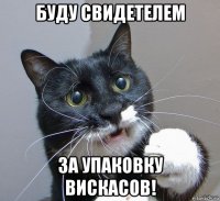буду свидетелем за упаковку вискасов!