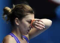 Sad Simona Halep