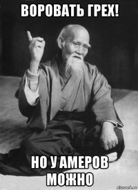 воровать грех! но у амеров можно